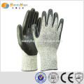 SUNNY HOPE Nitrile sandy anti cut gloves for sale,cut resistance gloves